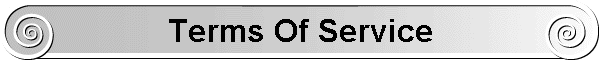 Terms Of Service